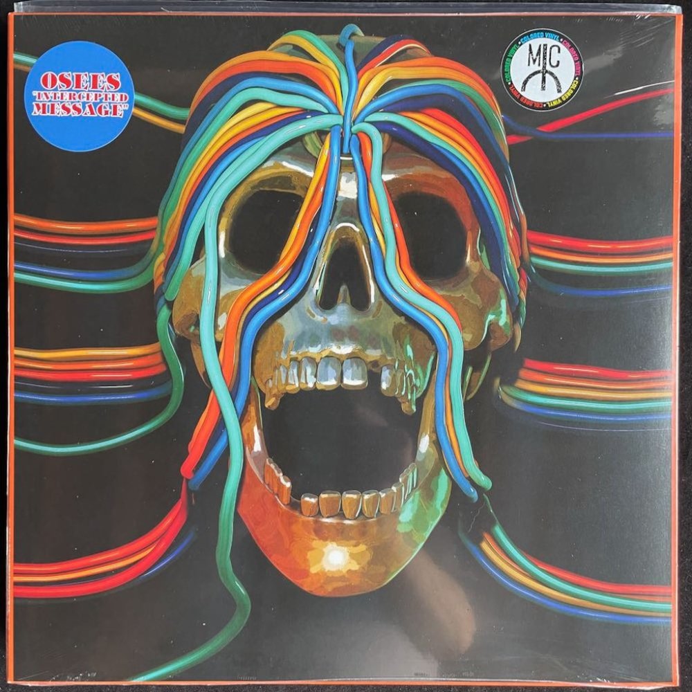 Thee Oh Sees, Intercepted Message, Limited Red, Blue Colored Vinyl Record, NEW